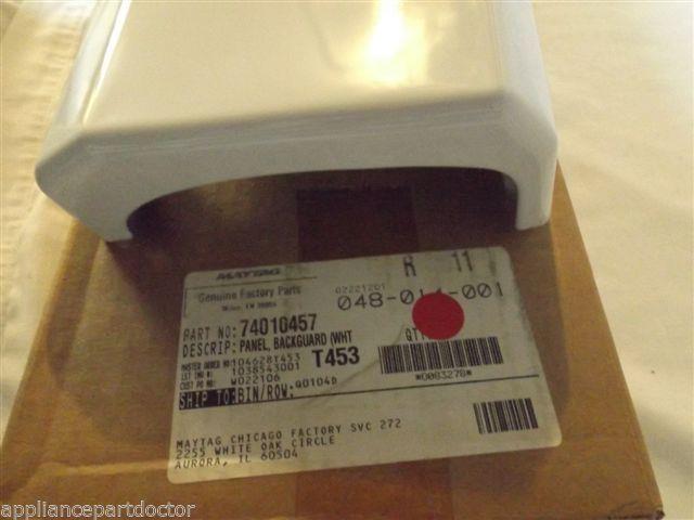 CROSLEY STOVE 74010457 Panel, Backguard (wht) NEW IN BOX CROSLEY STOVE 74010457 Panel, Backguard (wht) NEW IN BOX
